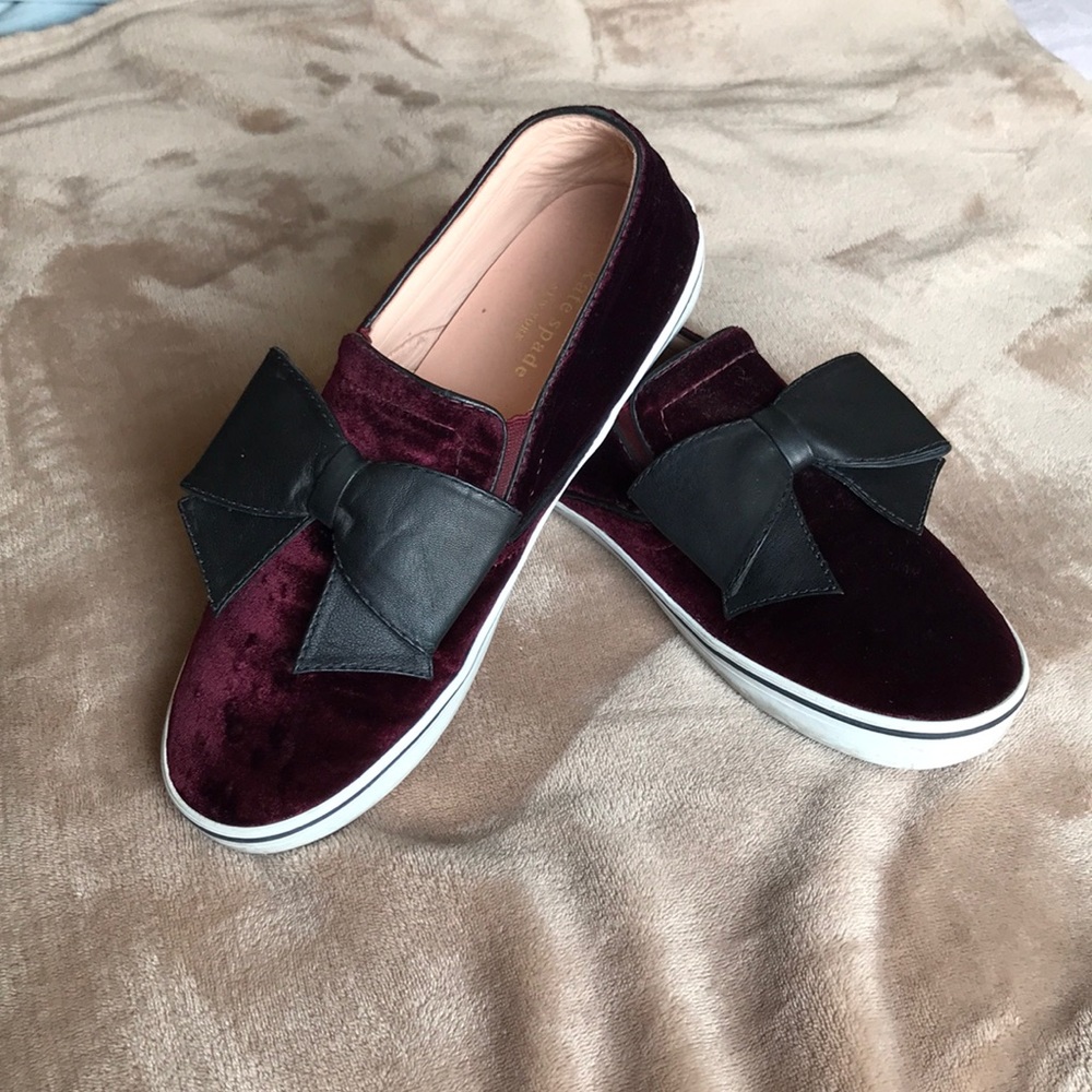 Kate Spade velvet shoes